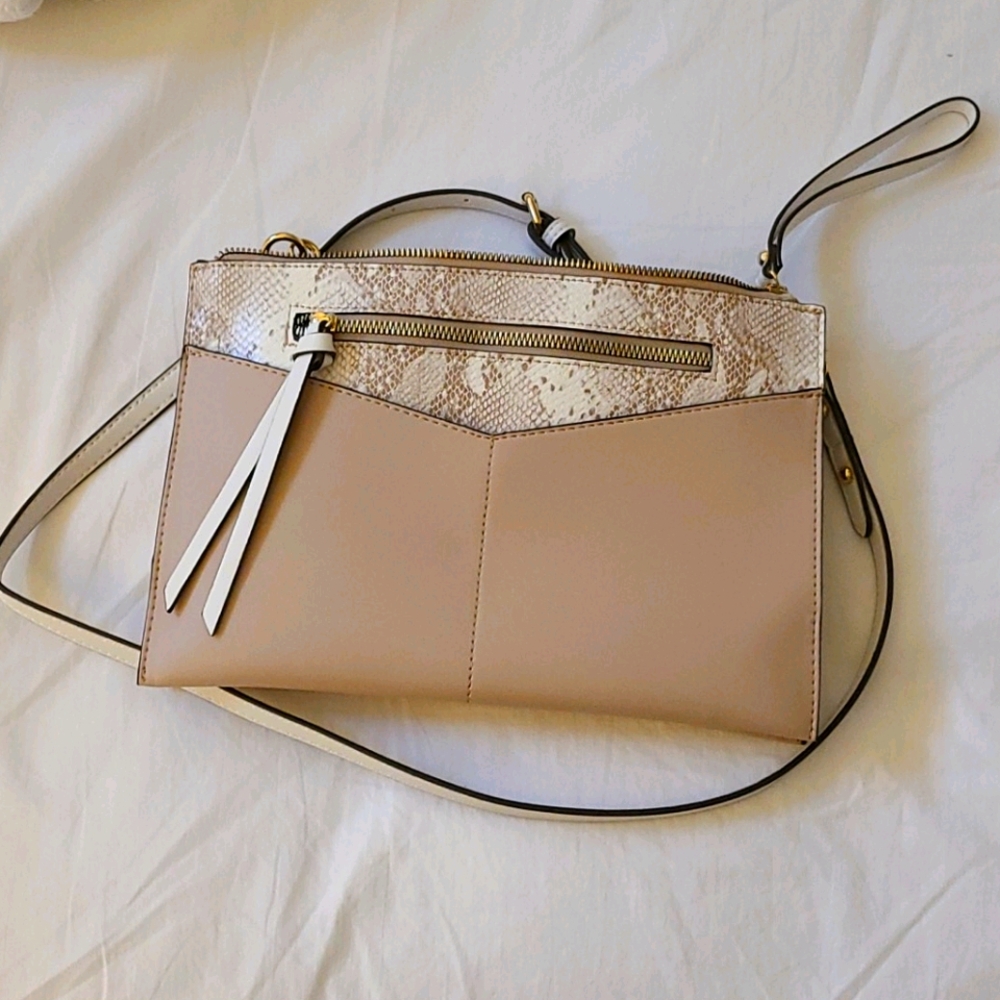 Nanette Lepore Nude Crossbody Handbag - Picture 7 of 9